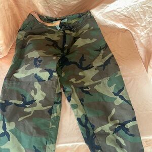 Camouflage Cargo Pants trousers extended cold weather